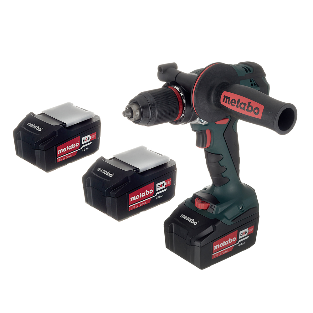 Дрель-шуруповерт аккумуляторная Metabo BS 18 LTX Impuls (602191960) 18В 3х4Ач Li-Ion