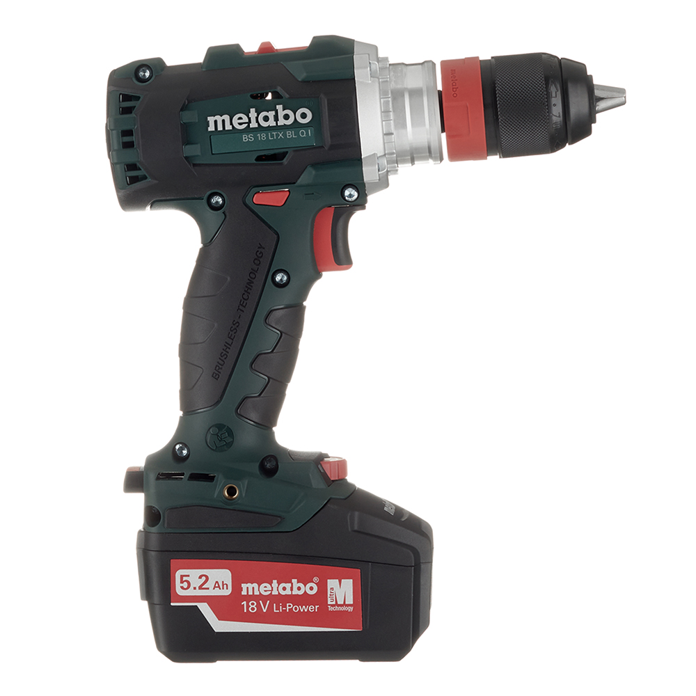 Дрель-шуруповерт аккумуляторная Metabo BS 18 LTX ВL Q I (602359650) 18В 2х5,2Ач Li-Ion