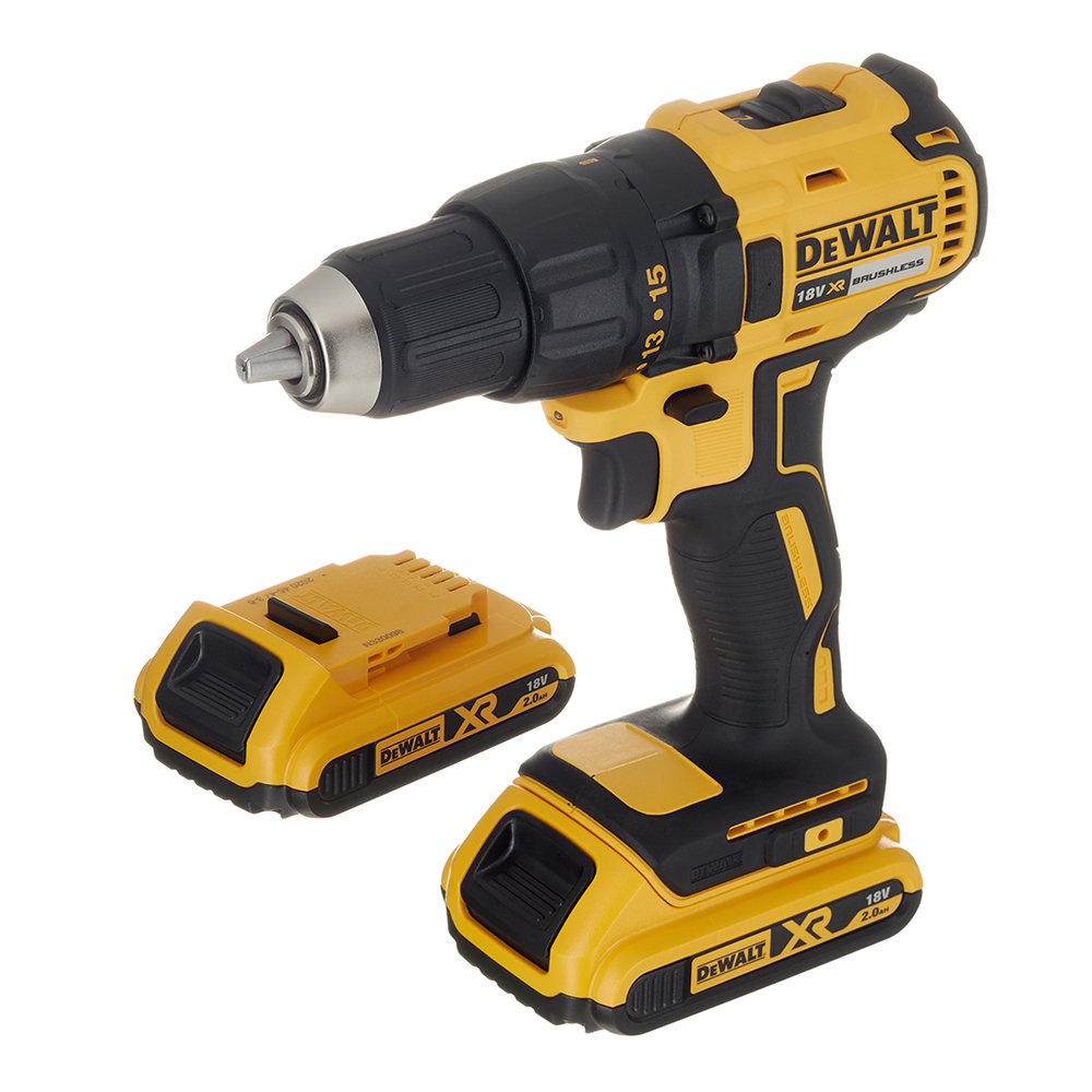 Дрель-шуруповерт аккумуляторная DeWalt DCD777D2T-QW 18В 2х2Ач Li-Ion