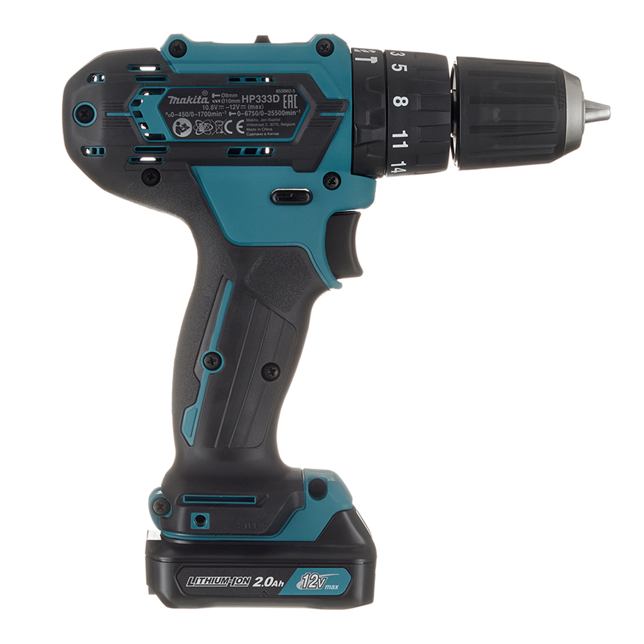 Makita hp333dwae сверление бетона