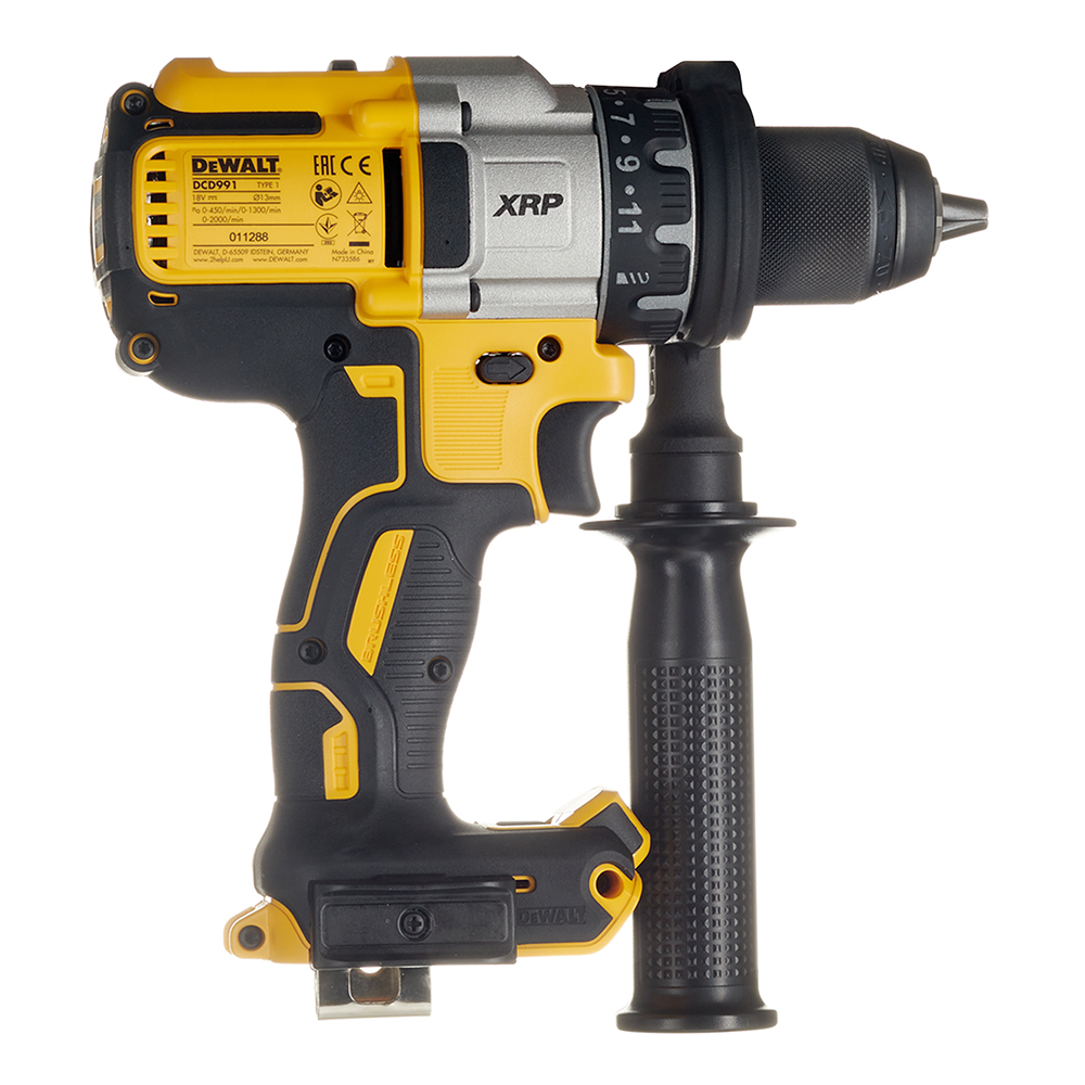 Дрель-шуруповерт аккумуляторная DeWalt DCD991NT-XJ 18В Li-Ion без АКБ и ЗУ