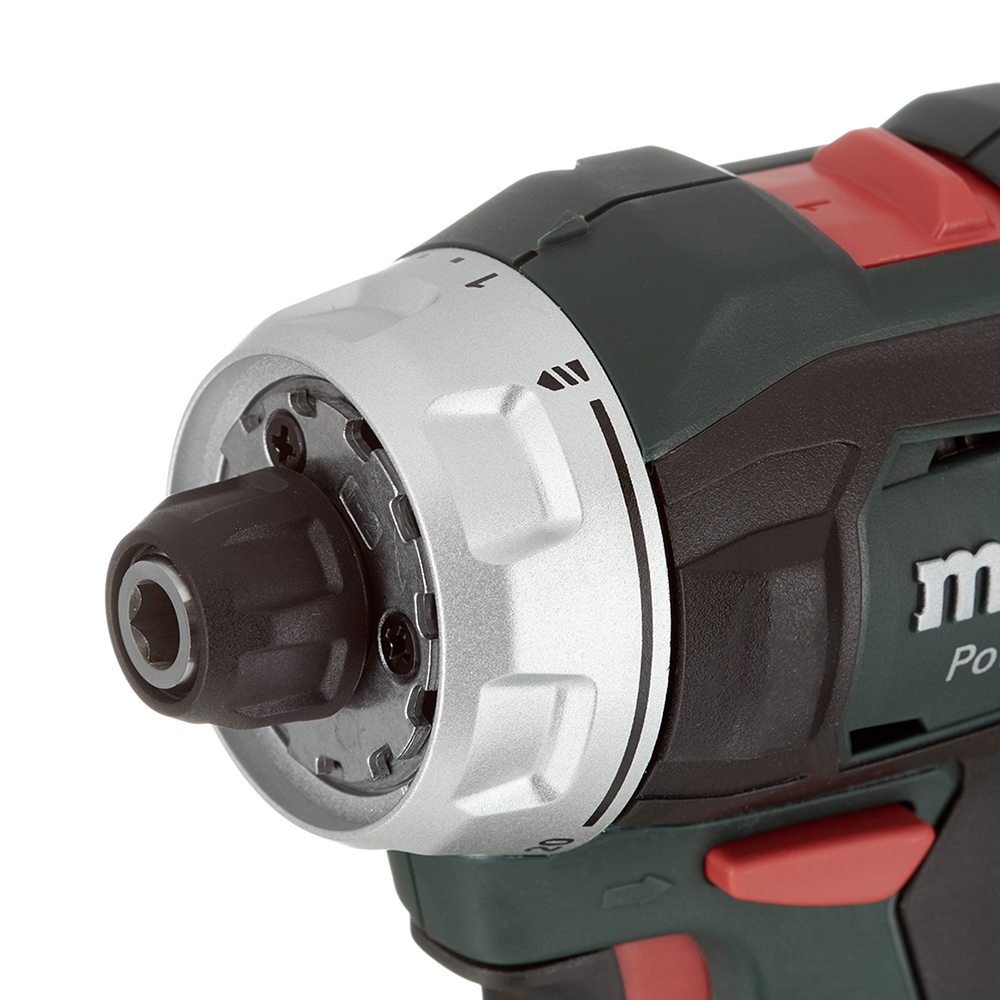 Дрель-шуруповерт аккумуляторная Metabo PowerMaxx BS 12 (601036500) 12В 2х2Ач Li-Ion