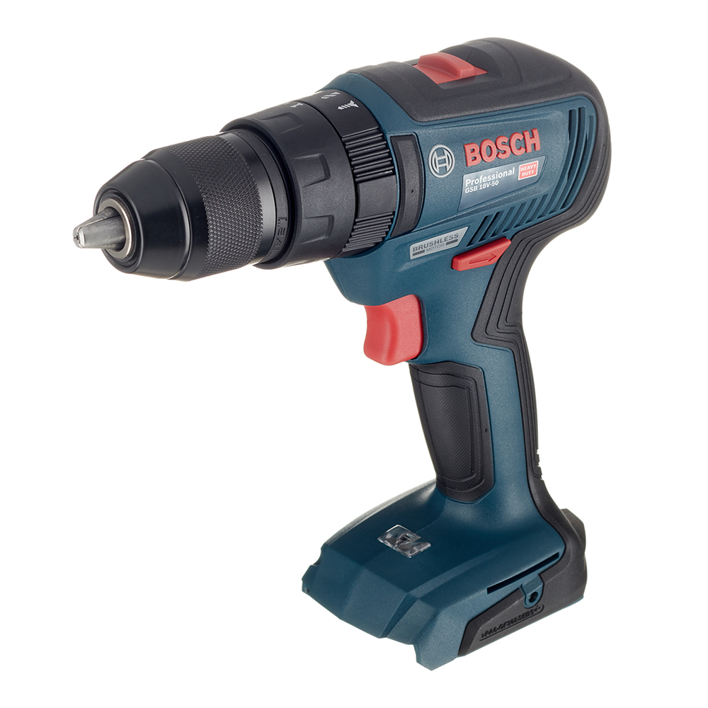 Дрель-шуруповерт аккумуляторная ударная Bosch GSB 18V-50 Solo (06019H5102) 18В Li-Ion без АКБ и ЗУ