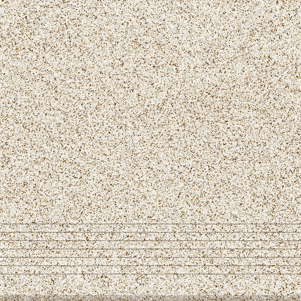 фото Керамогранит ступень cersanit mito milton светло-бежевый 298x298х8,5 мм (12 шт.= 1,06 кв.м)