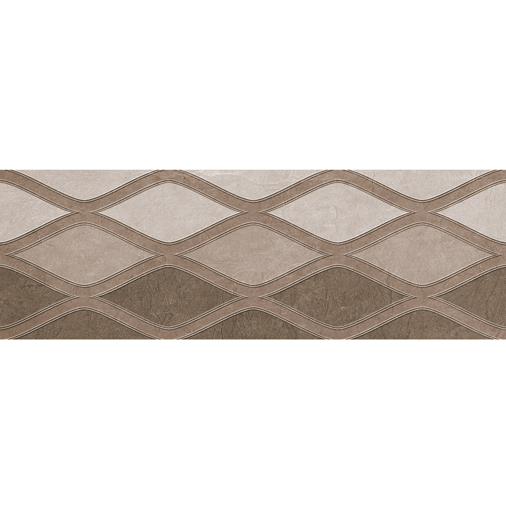 фото Плитка декор нефрит кронштадт коричневый 600х200х9 мм
