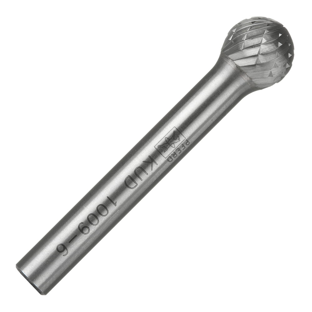 

Борфреза сферическая Pferd KUD 1009/6 DC d10 мм твердосплавная