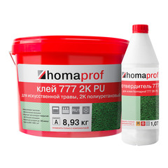 Клей для искусственной травы Homa Homaprof 777 2K PU 10 кг