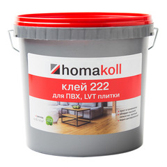 Клей для ПВХ и LVT плитки Homa Homakoll 222 6 кг