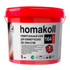 Клей для коммерческих ПВХ покрытий Homa Homakoll 164 Prof 5 кг