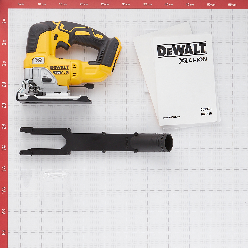 фото Лобзик аккумуляторный dewalt dcs334n-xj 18в li-ion без акб и зу