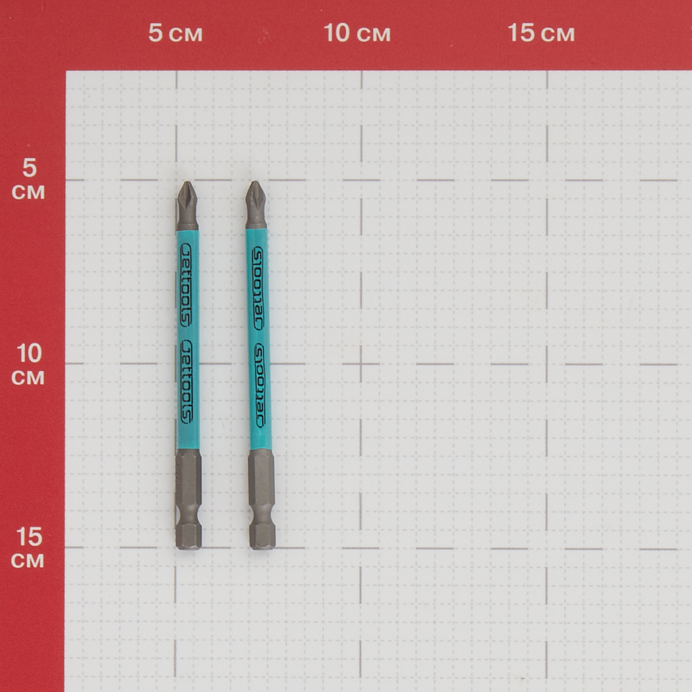 

Бита Jettools (W2-22-1002-2) PH2 магнитная 100 мм (2 шт.)