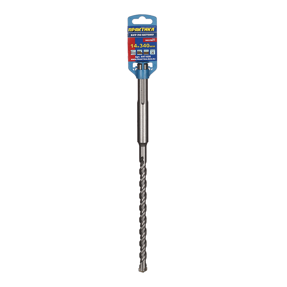 

Бур SDS-max Практика (647-826) 14х200х340 мм