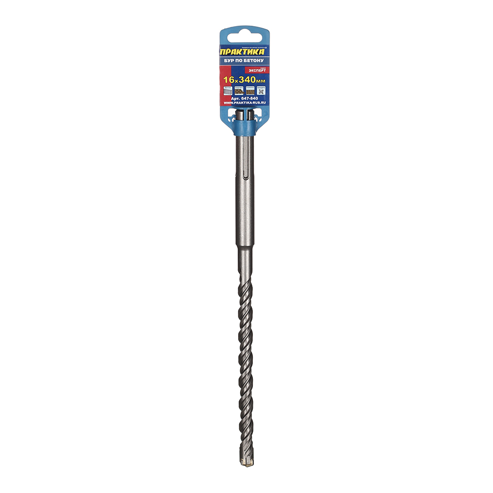 

Бур SDS-max Практика (647-840) 16х200х340 мм
