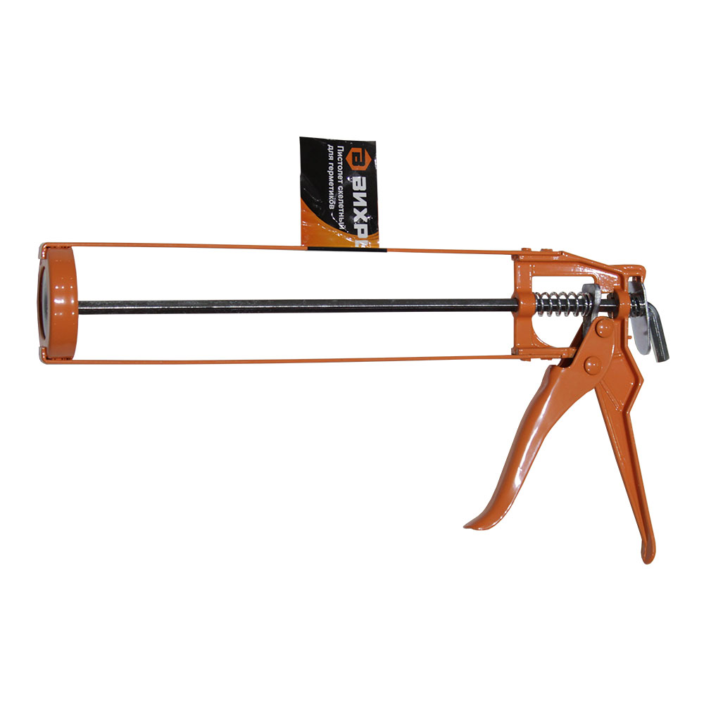 

Пистолет для герметика алюминиевый закрытый Вихрь