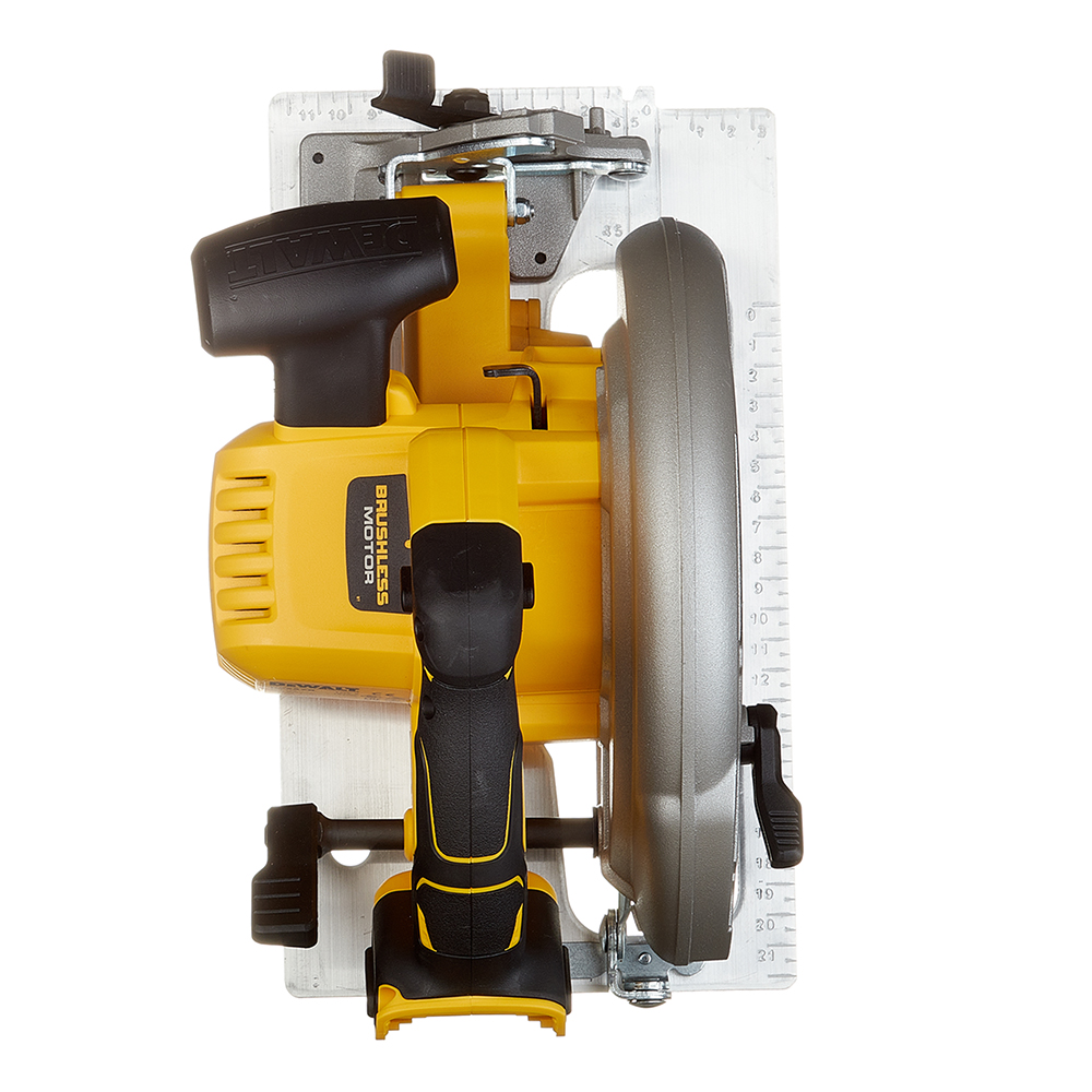 фото Пила дисковая аккумуляторная dewalt dcs570n-xj 18в li-ion 184 мм без акб и зу