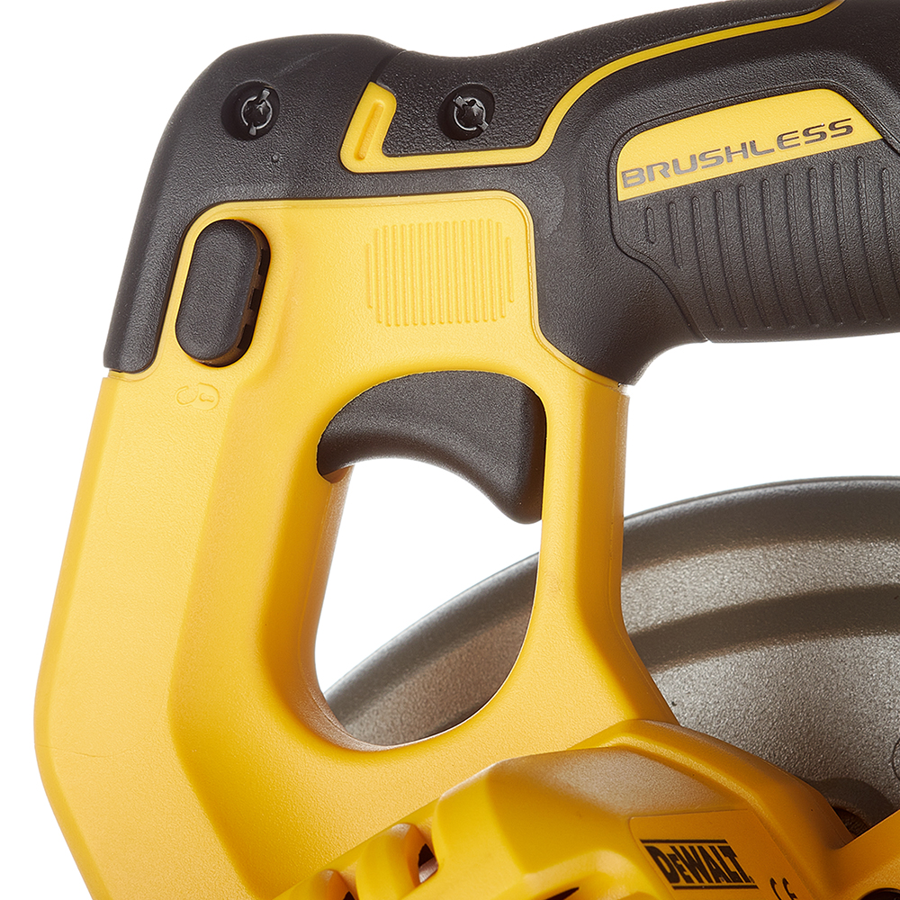 фото Пила дисковая аккумуляторная dewalt dcs570n-xj 18в li-ion 184 мм без акб и зу