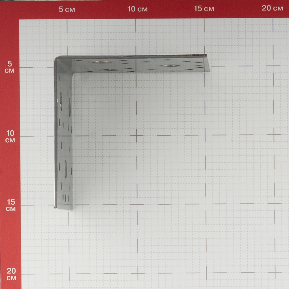 фото Уголок крепежный оцинкованный 105х105х90х2.5 мм no name