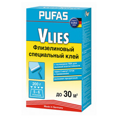 Клей для флизелиновых обоев Pufas EURO 3000 200 гр