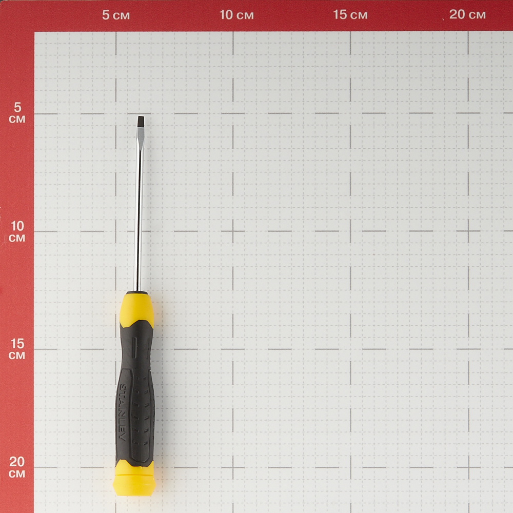 фото Отвертка плоская sl2.5 75 мм stanley cushiongrip (0-64-923)