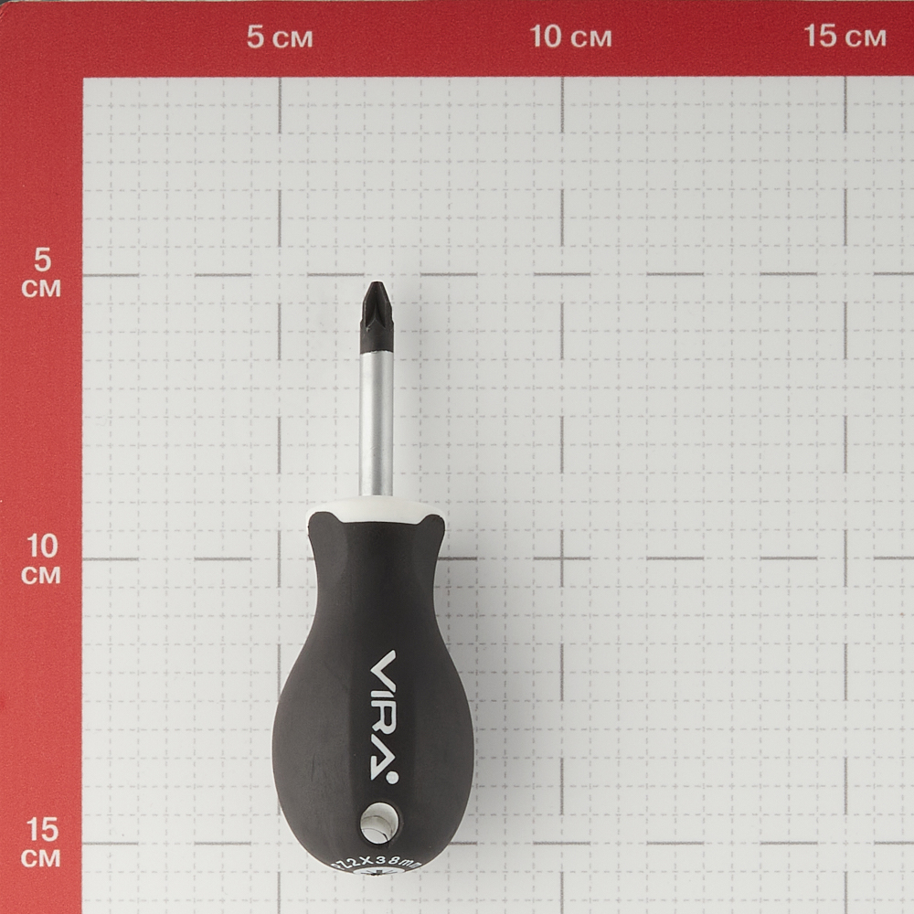 фото Отвертка крестовая pz2 38 мм vira rage (391152)