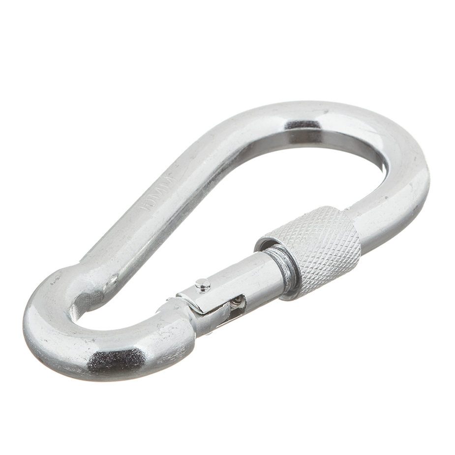 Карабин винтовой с фиксатором d10 мм 100 мм DIN 5299D — купить в ...