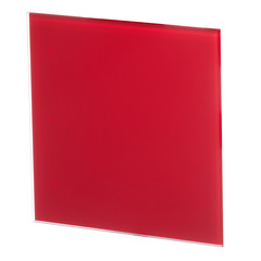 Панель декоративная для вентилятора KW Awenta PTGR100P красное глянцевое стекло