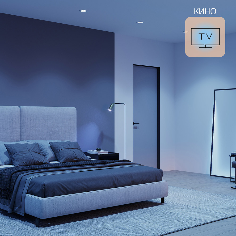 Лента светодиодная Gauss Smart Home (5010122) 3000-6000К теплый/холодный белый свет 12 Вт 12 В IP20 3 м комплект