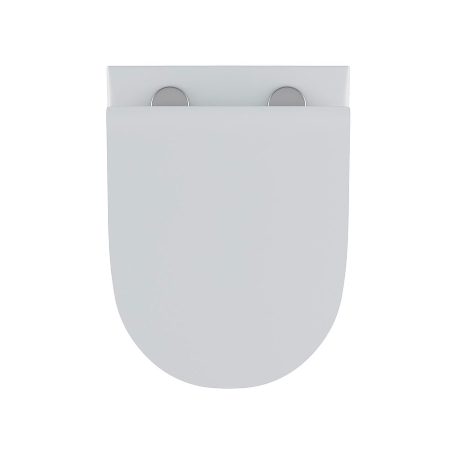 Унитаз подвесной IDDIS Stone STORDSEi25 безободковый с сиденьем ...