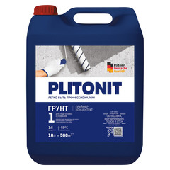Грунт Plitonit 1 концентрат 10 л