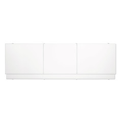 Экран для ванны Метакам Primo ПВХ 170х54 см белый с откидными дверцами с корзинами (4650208862106)