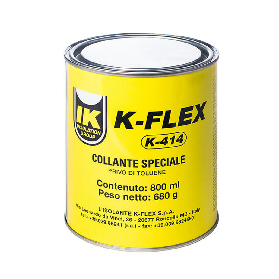  контактный каучуковый K-FLEX К-414 для трубной изоляции 0,8 л .