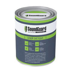 Клей контактный каучуковый SoundGuard универсальный 1 кг/0,9 л