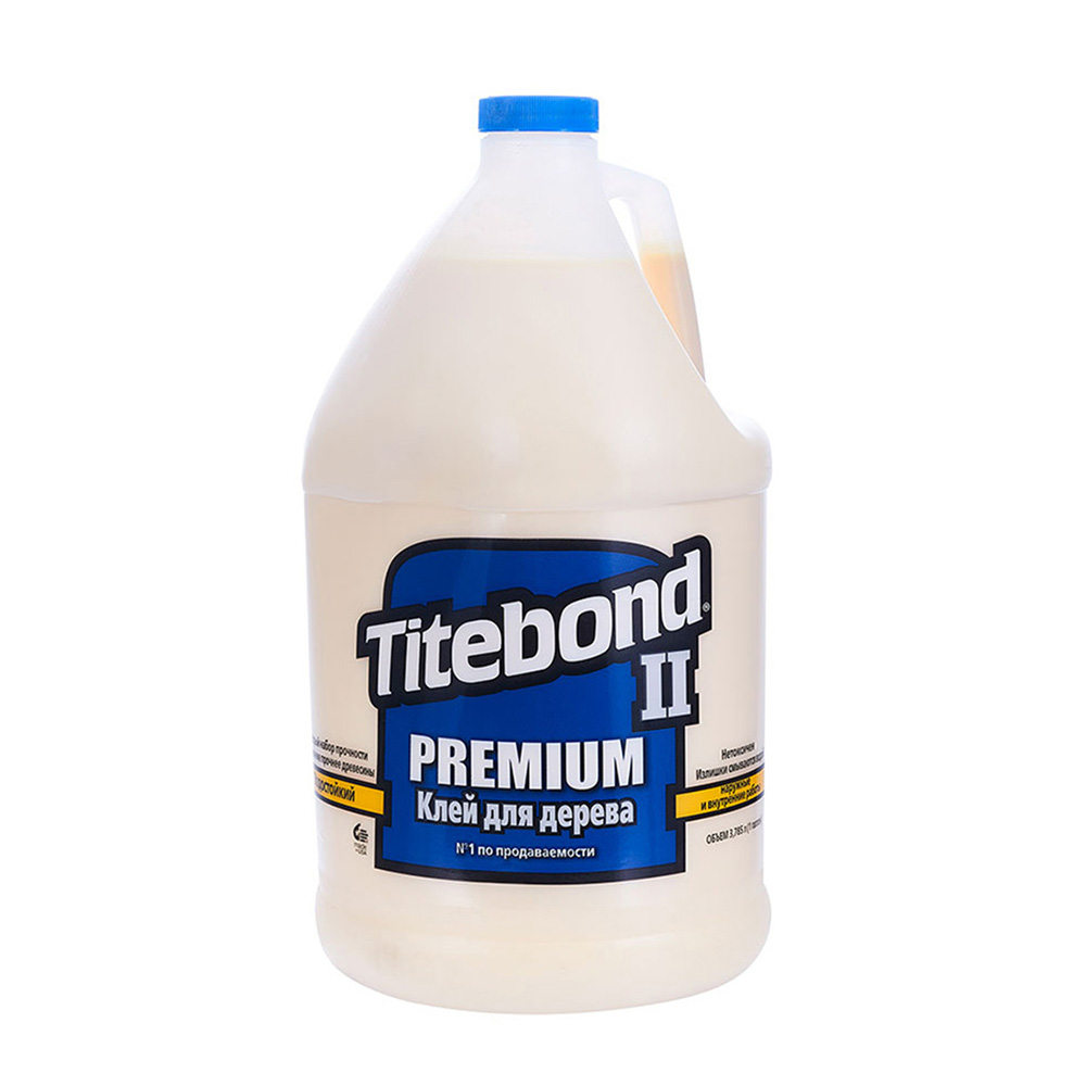 Клей ПВА столярный Titebond II Premium водостойкий D3 4,22 кг столярный пва клей для дерева titebond ii premium d3 237 мл