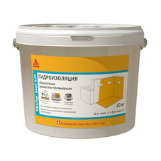 Гидроизоляция Sika SikaTop Seal-107 цементно-полимерная 2К 10 кг