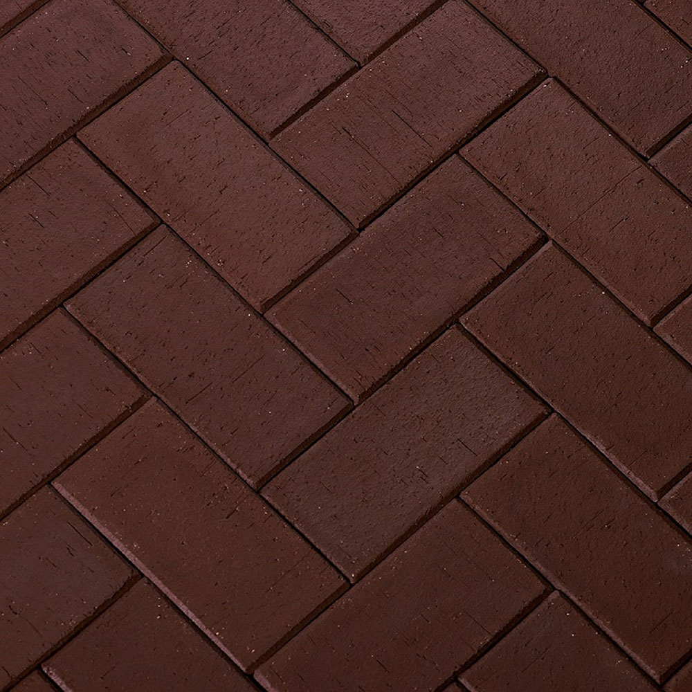 фото Плитка тротуарная клинкерная мюнхен 200х100х50 мм коричневая лср