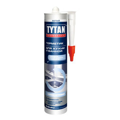 Герметик силикон-акриловый для кухни и ванной Tytan Professional белый 280 мл