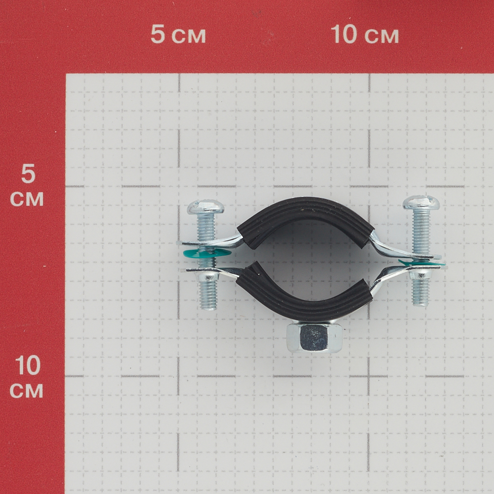 фото Хомут для труб walraven м8 3/4" с epdm wlc