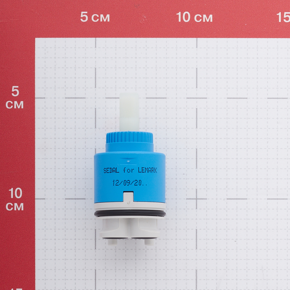 фото Картридж для смесителя d35 мм sedal lm8504p-bl с керамическими пластинами удлиненный lemark