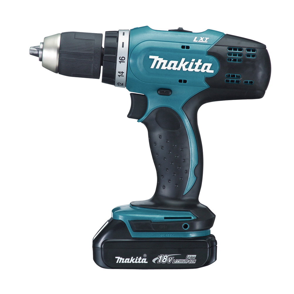 Дрель-шуруповерт аккумуляторная Makita DDF453SYE (DDF453SYE) 18В 2х1,5Ач Li-Ion