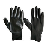 Перчатки защитные трикотажные с нитриловым покрытием Hesler 10 (L ) черный г. Владимир