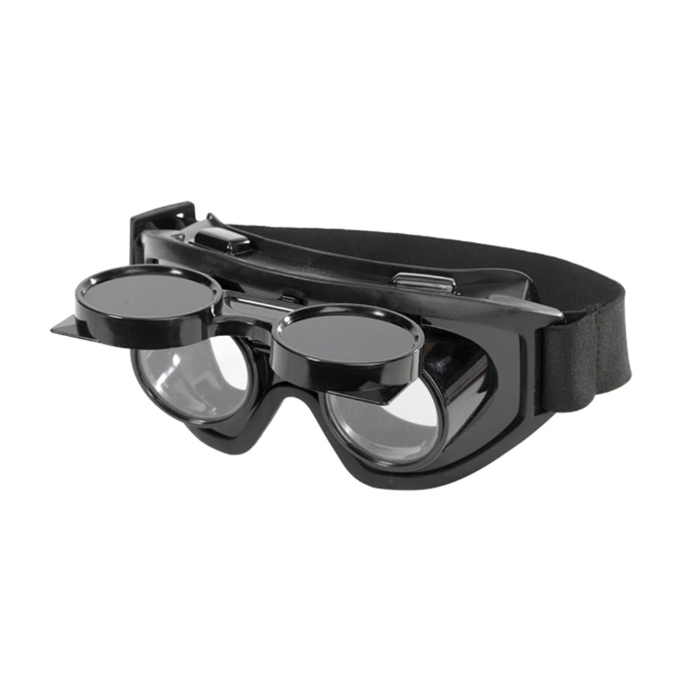 Очки защитные Исток закрытые с прозрачными линзами с откидными светофильтрами (ОЧК012) очки защитные исток про закрытого типа с непрямой вентиляцией газосварщика с откидным ст