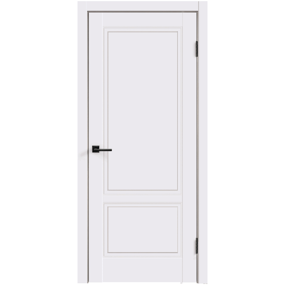 фото Дверное полотно velldoris ольсен белое глухое эмаль 700x2000 мм
