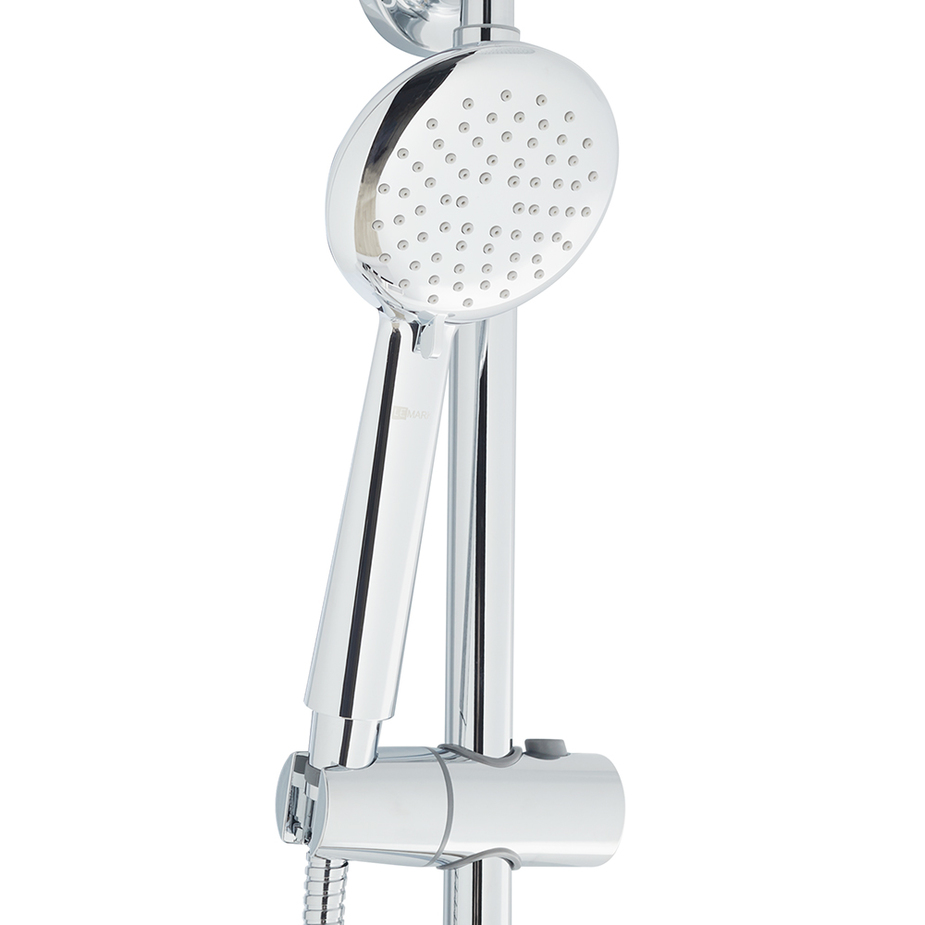 Душевая система LEMARK Tropic LM7009C с верхним душем и ручной лейкой D ...