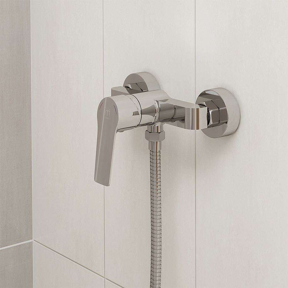 Смеситель для душа без излива Milardo Helic HELSB00M03WA однорычажный ...