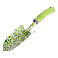 Совок садовый PALISAD Flower green (62036) с пластиковой ручкой широкий