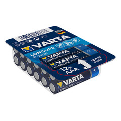 Батарейка VARTA LONGLIFE Power AAA мизинчиковая 1,5 В (12 шт.)