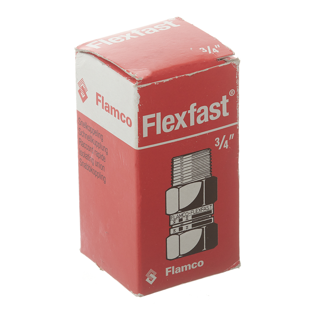 фото Резьбовое устройство для расширительных баков 8-25 л flamco flexfast (27920) 3/4"