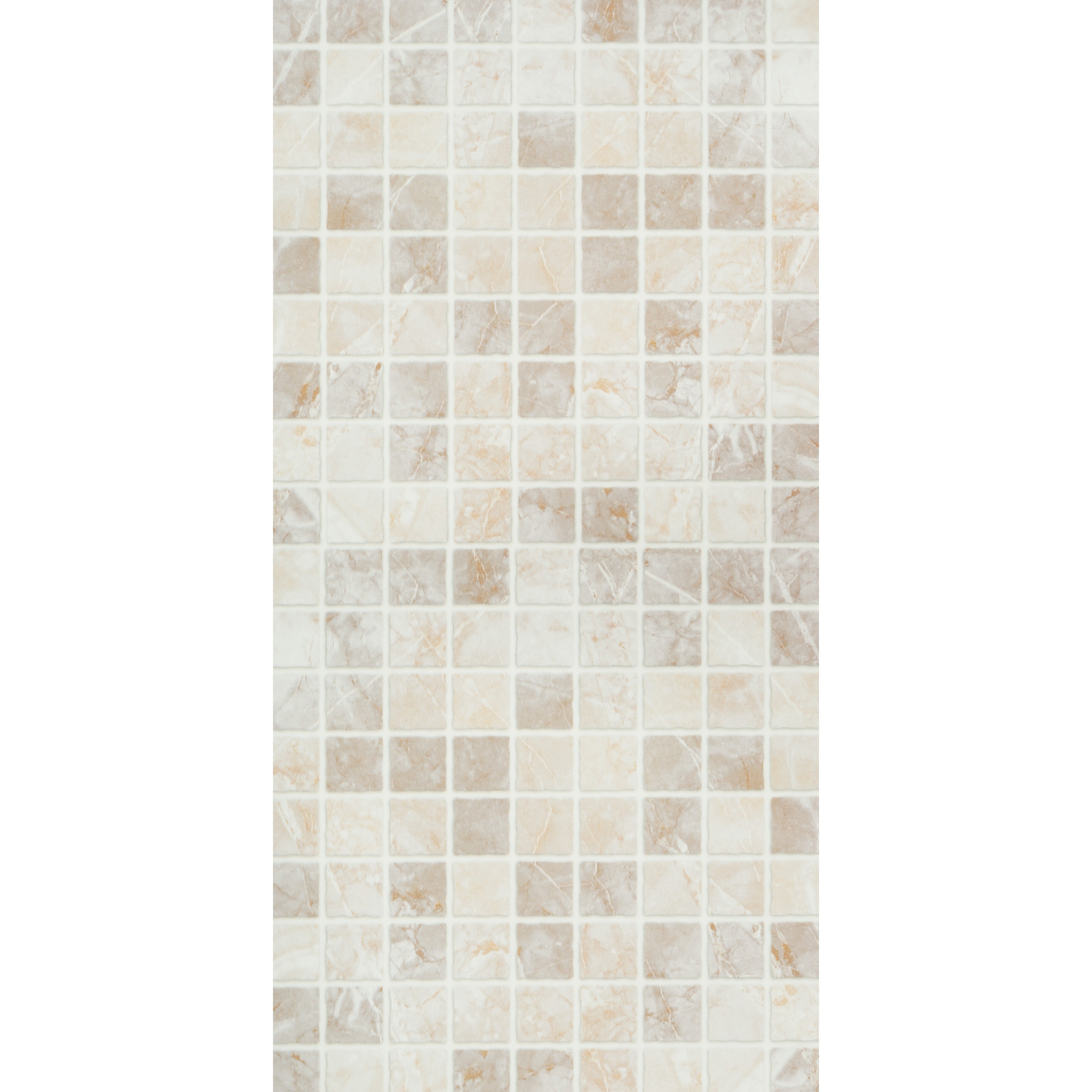 Плитка Нефрит Дженни мозаика бежевая 400x200x8 мм (15 шт.=1,2 кв.м)