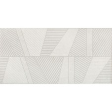 Плитка декор Нефрит Норд полоски серая 400x200x8 мм