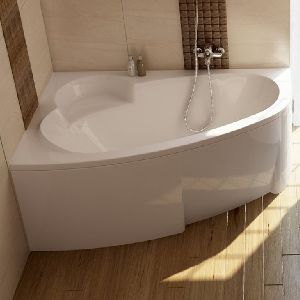 

Панель фронтальная для ванны акриловой RAVAK Asymmetric 170 см с комплектом креплений левая, Белый